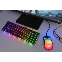 Мышь 2E GAMING MG345 RGB USB Transparent
