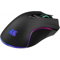 Мышь 2E GAMING MG340 WL, RGB USB Black