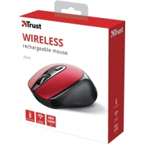 Миша Trust Zaya Rechargeable WL Red