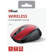 Миша Trust Zaya Rechargeable WL Red