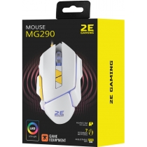 Мышь 2E GAMING MG290 LED USB White