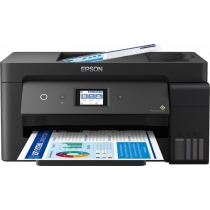 БФП ink color A3 Epson EcoTank L14150 38_24 ppm Fax ADF Duplex USB Ethernet Wi-Fi 4 inks Black Pigme