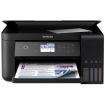 БФП ink color A4 Epson EcoTank L6160 33_20 ppm Duplex USB Ethernet Wi-Fi 4 inks Black Pigment