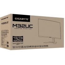 Монітор LCD GIGABYTE 31.5" M32UC, 2xHDMI, DP, USB-C, 3xUSB, MM, VA, 3840x2160, 144Hz, 1ms, 93%DCI-P3