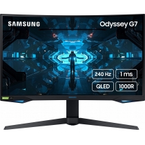 Монітор LCD 27" Samsung Odyssey G7 C27G75TQ 2xHDMI, DP, USB, VA, 2560x1440, 240Hz, 1ms, CURVED