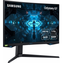 Монітор LCD 27" Samsung Odyssey G7 C27G75TQ 2xHDMI, DP, USB, VA, 2560x1440, 240Hz, 1ms, CURVED