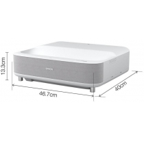 Проектор для домашнего кинотеатра Epson EH-LS300W (3LCD, FHD, 3600 lm, LASER) Android TV