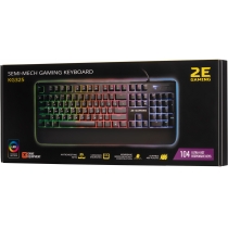 Клавіатура 2E GAMING KG325 LED USB Black UKR