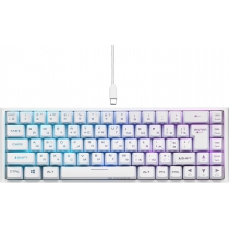 Клавіатура 2E GAMING KG360 RGB 68key WL White UKR