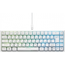 Клавиатура 2E GAMING KG350 RGB 68key USB White UKR