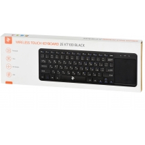 Клавіатура 2E Touch Keyboard KT100 WL Black