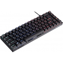 Клавіатура 2E GAMING KG370 RGB 68key Gateron Brown Switch USB Black UKR