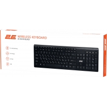 Клавиатура 2E KS210 Slim WL Black