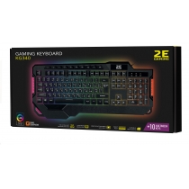 Клавіатура 2E GAMING KG340 LED USB Black UKR