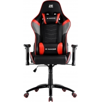 Крісло 2E GAMING Chair BUSHIDO Black/Red