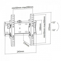 Кронштейн Brateck KL21G-22T