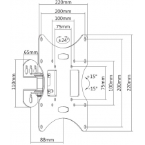 Кронштейн Brateck LCD-501AN