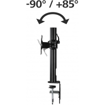 Настільний кронштейн HAMA Arm 25-66 cm (10"-26") 1 ar black