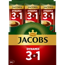 Кавовий напій розчинний  JACOBS 3 в 1 Динамікс 12,5г х 24шт