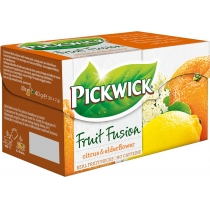 Чай фруктово-трав'яний пакетований PICKWICK ЦИТРУС-БУЗИНА 2г х 20шт