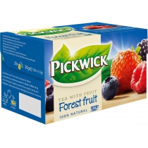 Чай черный пакетированный PICKWICK с кусочками лесных ягод 1,5г х 20шт