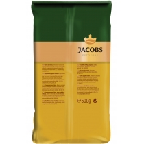 Кава в зернах смажена Jacobs Crema 500 г