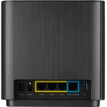 Маршрутизатор ASUS ZenWiFi XT9 2PK AX7800 3xGE LAN 1x2.5GE WAN 1xUSB 3.2 MU-MIMO OFDMA MESH black