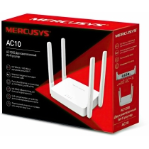 Маршрутизатор MERCUSYS AC10 AC1200 2xFE LAN 1xFE WAN