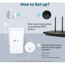 Повторювач Wi-Fi сигналу TP-LINK RE230 AC750 1хFE LAN