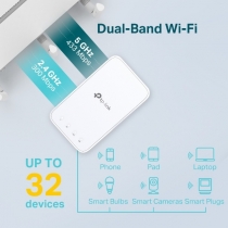 Повторитель Wi-Fi сигнала TP-LINK RE230 AC750 1хFE LAN
