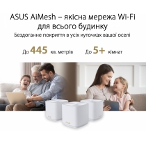 Маршрутизатор ASUS ZenWiFi XD5 3PK AX3000 1xGE LAN 1xGE WAN MU-MIMO MESH