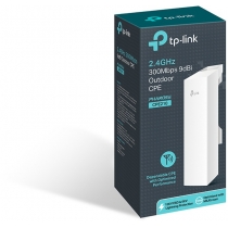 Точка доступу TP-LINK CPE210 N300 2xFE passive PoE зовн.