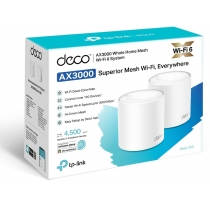 Маршрутизатор TP-LINK DECO X50 2PK AX3000 3xGE LANWAN MU-MIMO OFDMA MESH