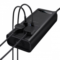 Автомобильний Инвертор Baseus Super Si Inverter 500W (220V CN/EU) black