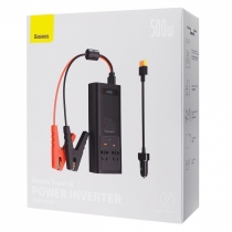 Автомобильний Инвертор Baseus Super Si Inverter 500W (220V CN/EU) black
