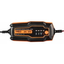 Зарядний пристрій Neo Tools, 2А/35Вт, 4-60Аг, для STD/AGM/GEL акумуляторів