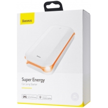 Пусковий Пристрій Baseus Super Energy Car Jump Starter 8000 mAh white