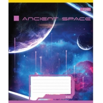 Зошит 36 аркушів, лінія, "Ancient space"