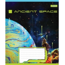 Зошит 96 аркушів, клітинка, "Ancient space"