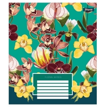 Зошит 36 аркушів, лінія, "Floral series"