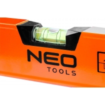 Рівень Neo Tools алюмінієвий, 40 см, 2 капсули, фрезерований