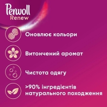 Засіб для делікатного прання Perwoll Renew Відновлення та Аромат 2970мл, 54 цикли прання