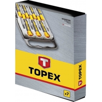 Отвёртки TOPEX, прецизионные, набор 7 ед.