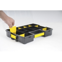 Ящик-органайзер  Stanley Sort Master Junior, переставные перегородки, 37.5x6.7x29.2см