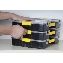 Ящик-органайзер  Stanley Sort Master Junior, переставные перегородки, 37.5x6.7x29.2см