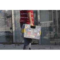 Ящик-органайзер  Stanley Sort Master Junior, переставные перегородки, 37.5x6.7x29.2см