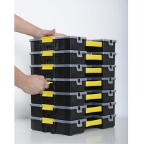 Ящик-органайзер  Stanley Sort Master Junior, переставные перегородки, 37.5x6.7x29.2см