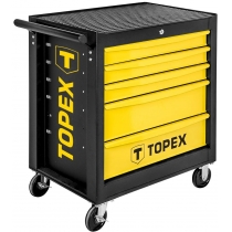 Шафа-візок для інструменту TOPEX, 5 висувних ящиків, на колесах, 68x46x82.5 см