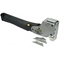 Степлер ударний Stanley FatMax Xtreme, 8-12м, тип скоб G, вмещает 2 обоймы скоб, выдвижное лезвие, к