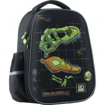 Рюкзак шкільний GoPack Education напівкаркасний 165M-4 Dino